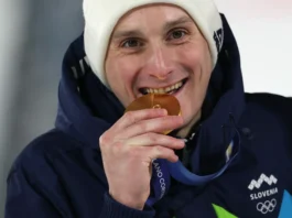 Domen Prevc se je zapisal v zgodovino olimpijskih iger z zlatimi črkami