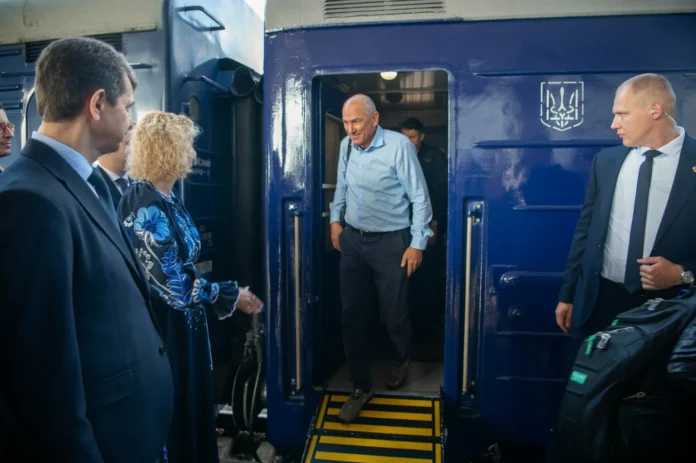 Slovenski premier je obiskal Ukrajino (Foto: Vlada RS)